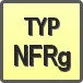 Piktogram - Typ: NFRg